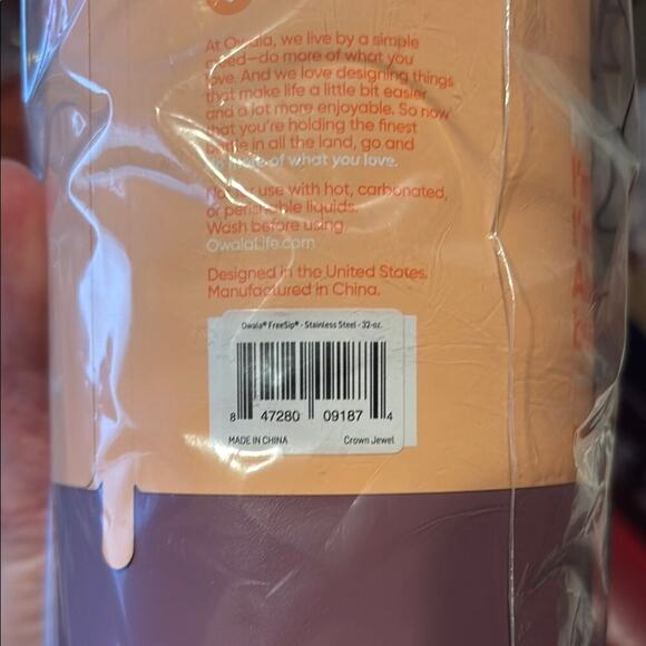 Owala 32 oz freesip, crown jewel, stainless steel, brand new - Picture 6 of 8